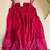 American Girl Pretty Party Outfit Pink Red Dress size 7 and doll set 2 thumbnail