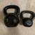 Set of 4 kettle bell weights:  2 x40, 20 and 15 lbs 1 thumbnail