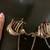 Vintage Antique SOLID Sterling Silver Set of 2 Pins connected 8 thumbnail