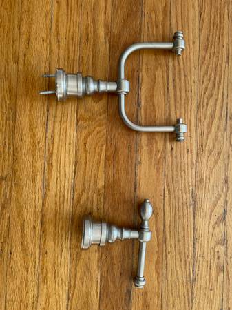 Nickle toilet paper holder 1