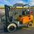 Tcm Nissan forklift with pneumatic tires 2 thumbnail