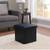 Pair (2) Collapsible Storage Ottoman*Black*Upholstered MUST SELL 5 thumbnail