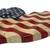 Rustic Reclaimed Wooden Wood Waving American Flag Heart Wall Hanging 6 thumbnail