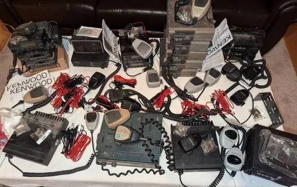 Assorted 2 Way Radios and Accessories, Motorola, Kenwood etc. 1