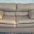 LOVE SEAT Sofa Cream Color Vinyl Living Room Furniture COMFORTABLE 1 thumbnail
