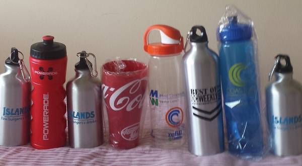 Drink Bottle Pack (Aluminum and Plastic) -- NEW 1