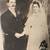 Large Antique Wedding Couple Colored Photo Gilded Wood Frame 27 1/2" 3 thumbnail