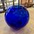 Vintage Blenko Sapphire Blue Rose Bowl 1 thumbnail