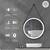 Wall mount LED lighted make-up mirror w/ anti-fog 5 thumbnail