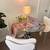 West  Elm Round Dining Table and Chairs (4) 8 thumbnail