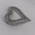10K White Gold Multi Diamond Heart Pendant 80 Diamonds 2 thumbnail