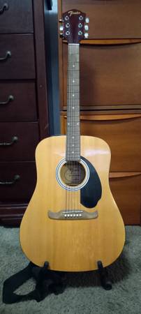 Acoustic Guitar fender fa-125 1