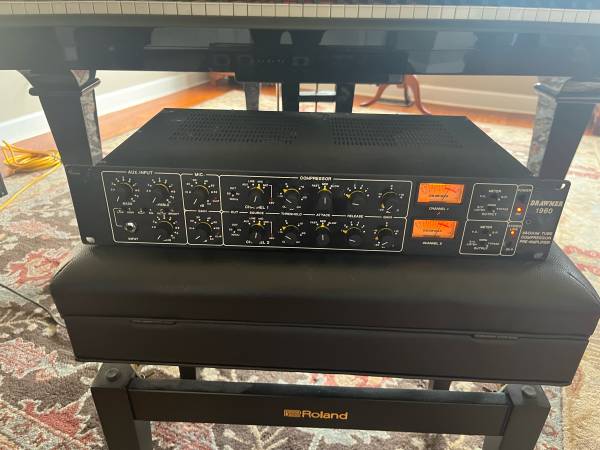 Drawmer 1960s 2 channel rack processer 1