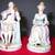 Bisque Ceramic Victorian Couple Figurines - REDUCED 3 thumbnail