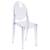 Flash Furniture Ghost Side Chair in Transparent Crystal 3 thumbnail