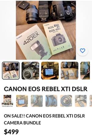 Canon Camera Bundle 1