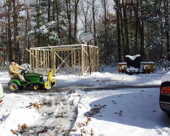 John Deere 42" Snow Thrower Attachment 1
