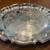 Vintage Towle E.P. Silver Plate Floral Etched Tray 3 thumbnail