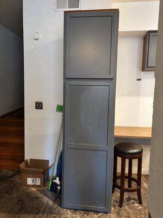 Grey Kitchen Cabinets 1