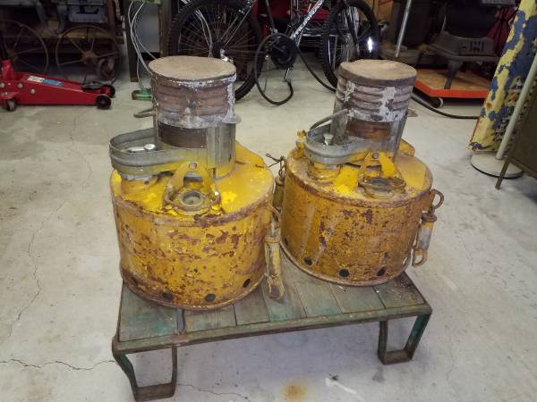 Railroad Buffs, 1940's Preco Railroad Box Car Heaters 1