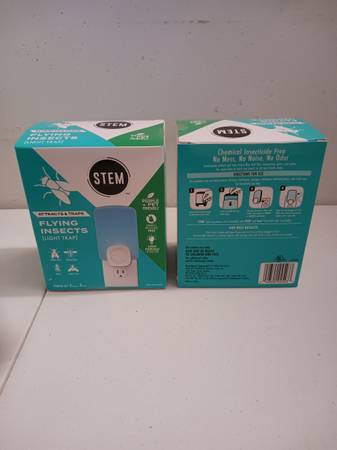 Stem Flying Insect Light Trap Starter Kits- 2 kits 1