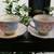 2 cups and 2 saucers made by artisan 3 thumbnail