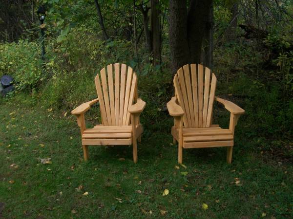 Adirondack Chairs- White Cedar 1
