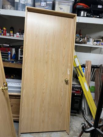2 inside doors with frames 1