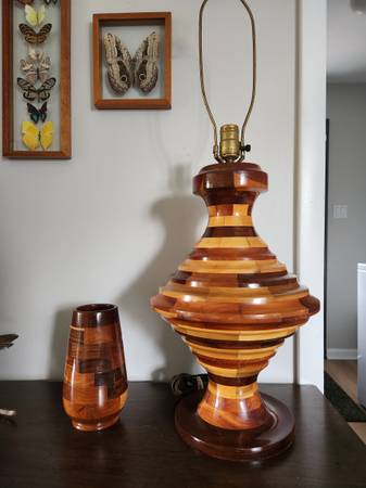 Vintage Hand Made Wooden Home Decor 1