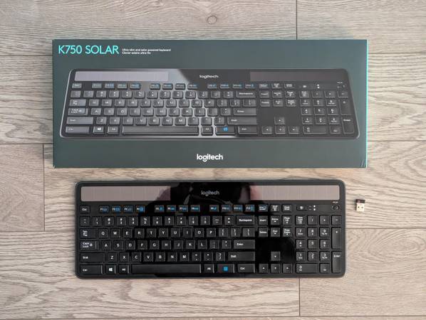 Logitech K750 Wireless Solar Keyboard – Good Condition 1