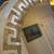 David marshall 1970s hollywood regency greek key round wall mirror 3 thumbnail