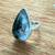 925 Sterling Silver Moss Agate Ring 6.34 Grams. Size 6.25. 14 thumbnail