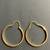 18 K WOMEN GOLD EAR RING 2 thumbnail