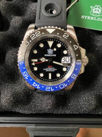 steeldive watches GMT 1