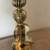 Vintage Mid Century Chinese Brass Gold Pair Of Lamps Lamp 7 thumbnail