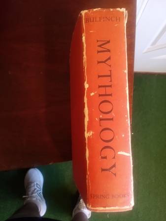 Bulfinch Mythology 1963 Primera Edición Tapa Dura Libro - $50 (Ariton)63442186835713121