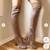 NEW Size 10 women’s faux leather knee boots; Size 7 Italian knee high 1 thumbnail