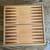 DELUXE GAME SET CHECKERS BACKGAMMON POKER CARDS DICE SOLID WOOD UNUSED 2 thumbnail