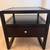 Solid Wood Espresso Black Side Table Nightstand w/ Storage Drawer 11 thumbnail