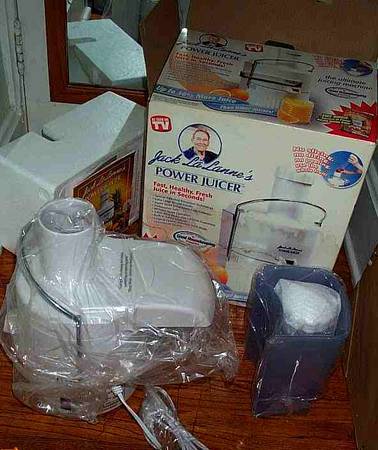 POWER JUICER Jack LaLanne's New In Box Juice Maker Healthy Drink Book 1