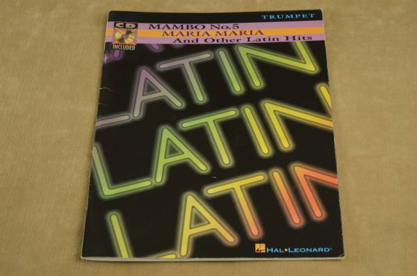 Trumpet Latin Hits with CD in like new condition 1