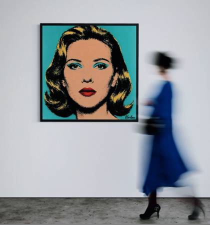 Model to pose next to my artwork 1