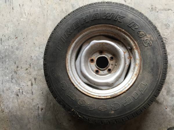 S-10 Camioneta con Llanta (27 x 8,50 R14 LT M/S) - $15 (Cerca del Puente Hood Canal – Área de Port Gamble)63471358571139121