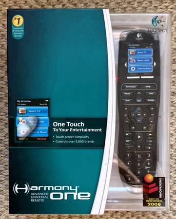 Logitech Harmony One Touch screen Universal Remote 1