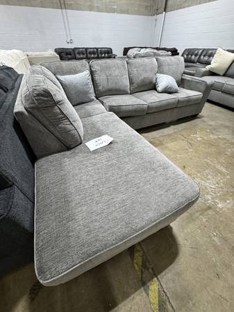 Last one! Sacrifice for $875, nice gray sectional - brand new, just ne 1