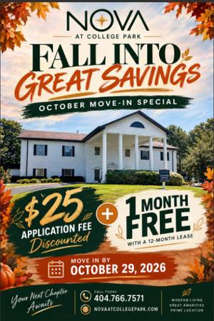 Fall Move In Special 1