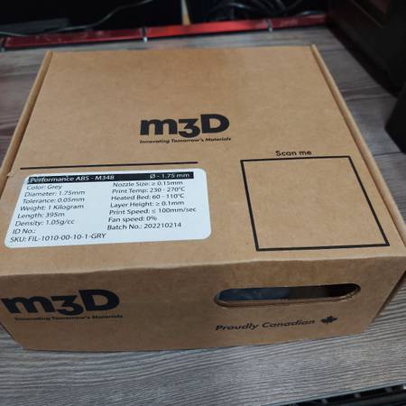 ABS 3D printer filament 1