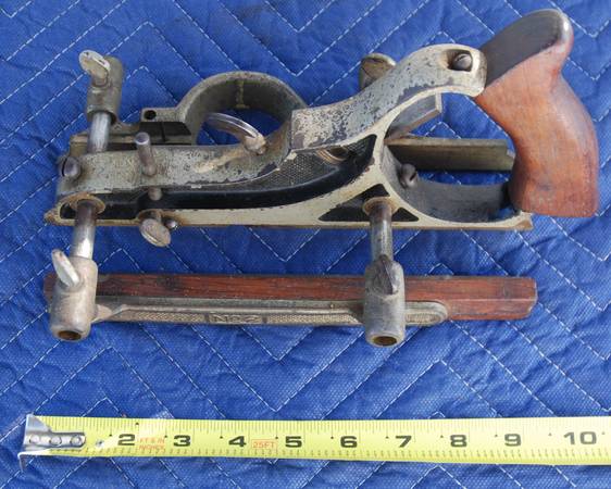 Antique Siegley 1891 Patent No. 2 Combination Plow Plane Wood Tool 1