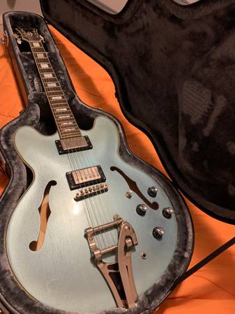 Epiphone ES 355 Custom Shop 2013 Pelham Blue 1