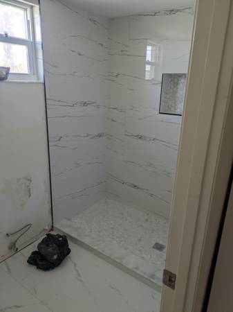 Tile installation 1